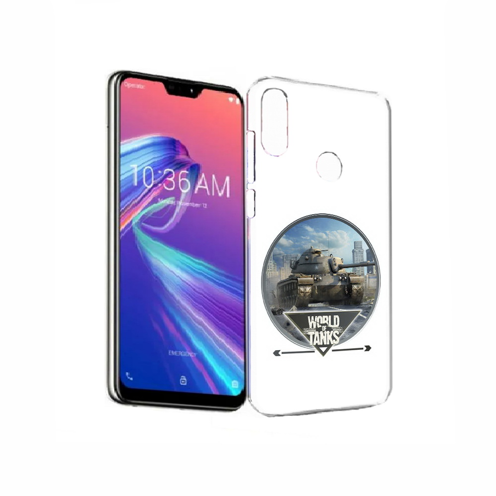 

Чехол MyPads Tocco для Asus ZenFone Max Pro (M2) (ZB631KL) Мир танков, Прозрачный, Tocco