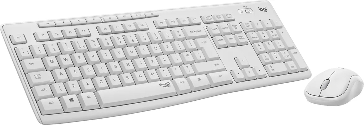 

Беспроводная клавиатура Logitech MK295 White (920-009830), MK295