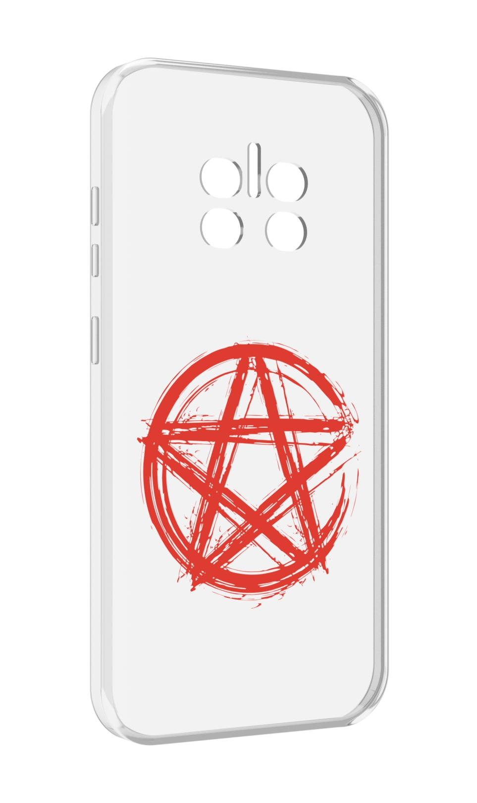 

Чехол MyPads пентаграмма для Doogee V11, Прозрачный, Tocco