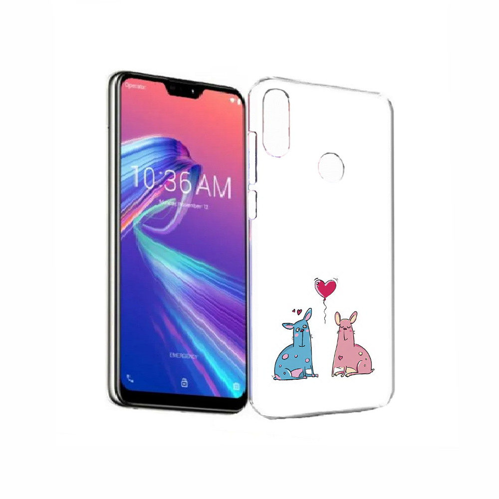

Чехол MyPads Tocco для Asus ZenFone Max Pro (M2) (ZB631KL) Лама любовь, Прозрачный, Tocco