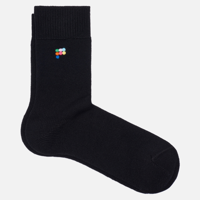 

Носки унисекс PANGAIA Recycled Cashmere черные 37-40, Recycled Cashmere