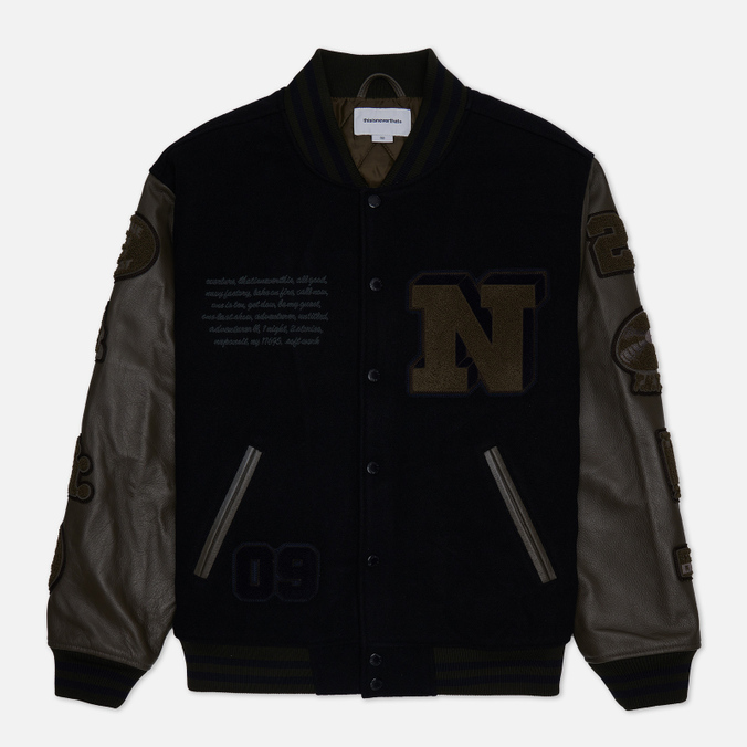 

Бомбер мужской thisisneverthat Records Varsity синий M, Records Varsity