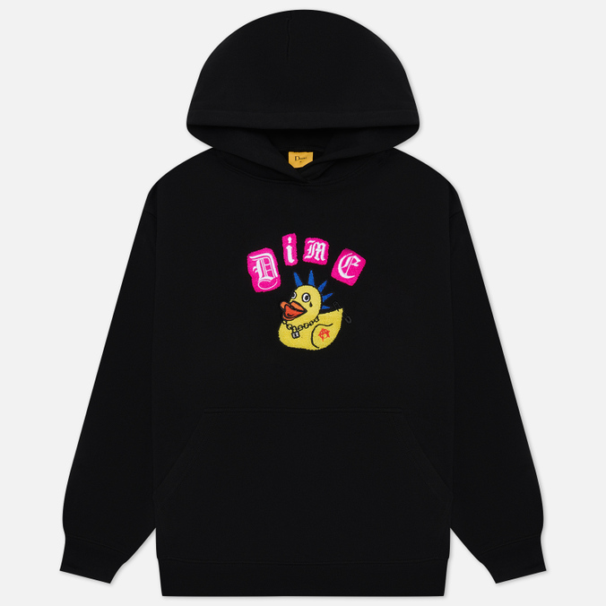 

Худи мужское Dime Rebel Chenille Hoodie черное 2XL, Rebel Chenille Hoodie