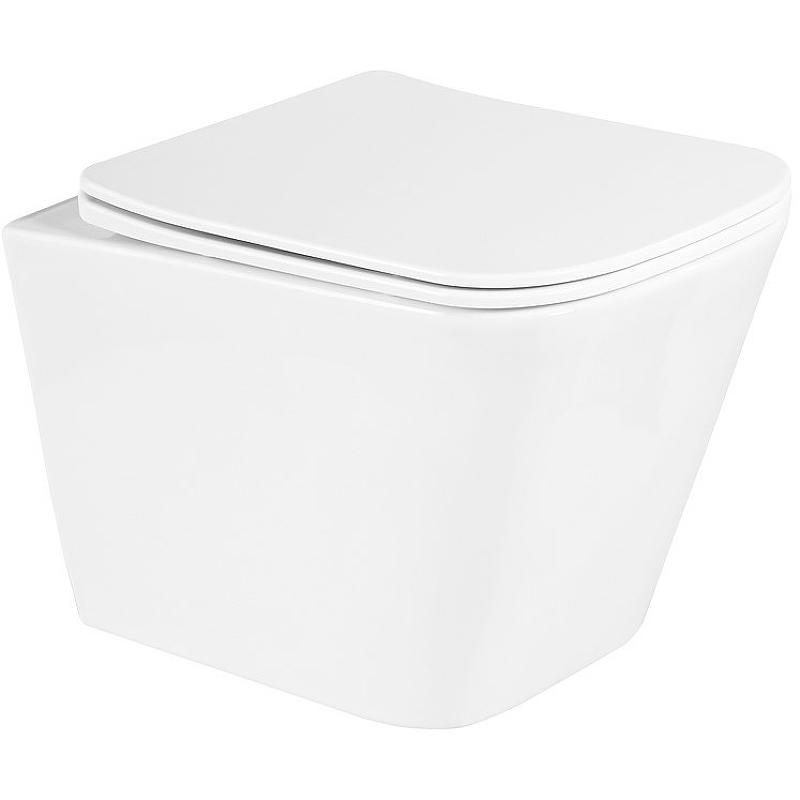 

Унитаз подвесной BelBagno Due BB3103CHR/SC безободковый, с сиденьем, с микролифтом