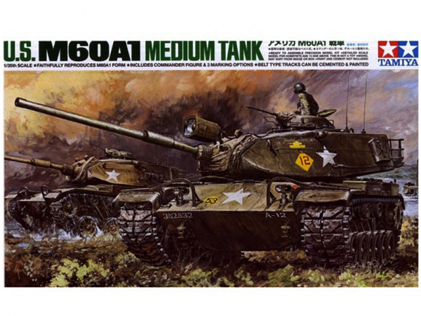 

Сборная модель 25166 Tamiya 1/35 U.S. M60A1 Medium Tank