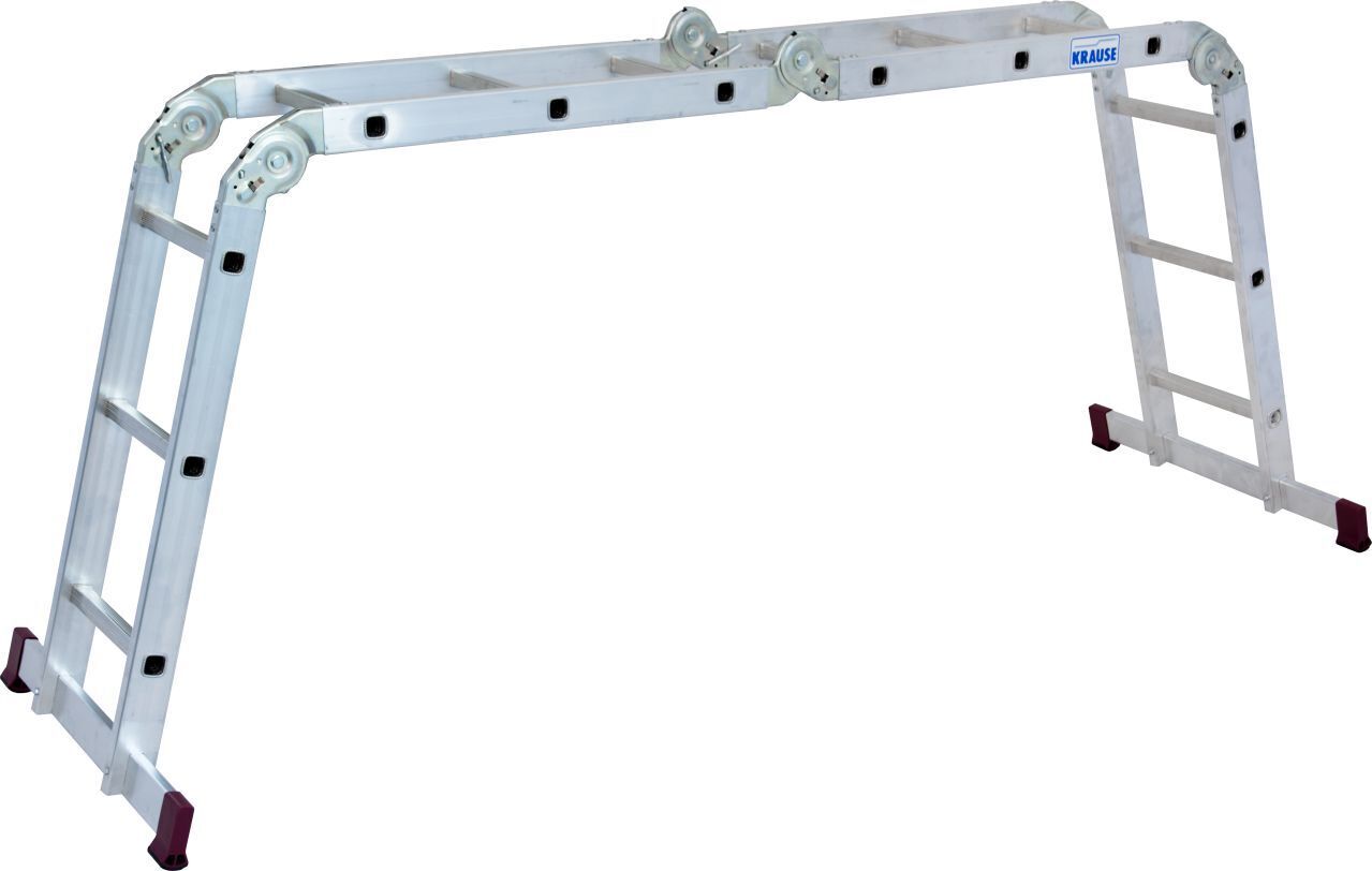 Лестница-трансформер шарнирная KRAUSE Corda, 4х3 перекладины, арт. 085009 робот трансформер
