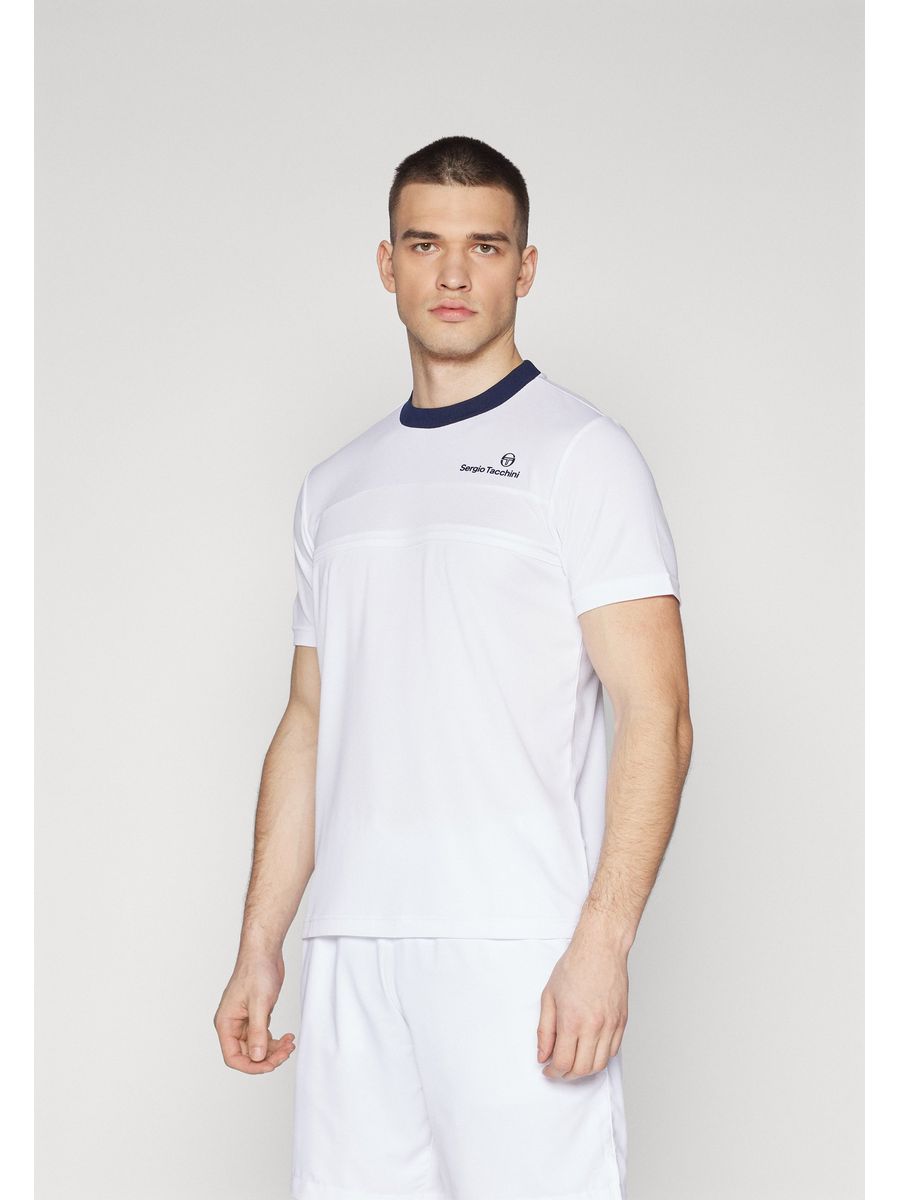 

Футболка мужская Sergio Tacchini S1642D0DP белая 3XL, Белый, S1642D0DP