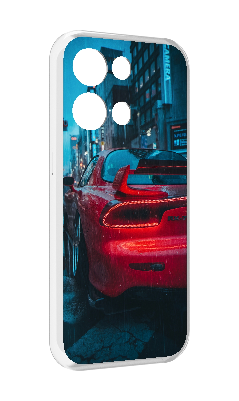 

Чехол MyPads мазда-рх7 для OPPO Reno8 Pro, Прозрачный, Tocco