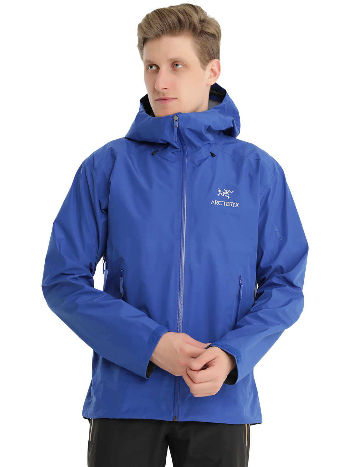 фото Спортивная куртка мужская arcteryx l07908300/l07809200 голубая 52; 54