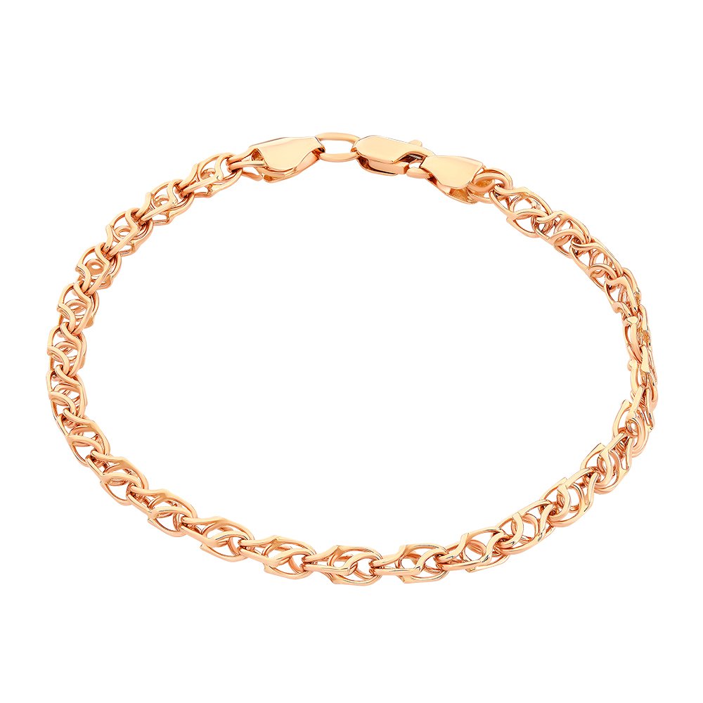 

Браслет из красного золота без вставки 23 см 585Gold 505002033, 505002033