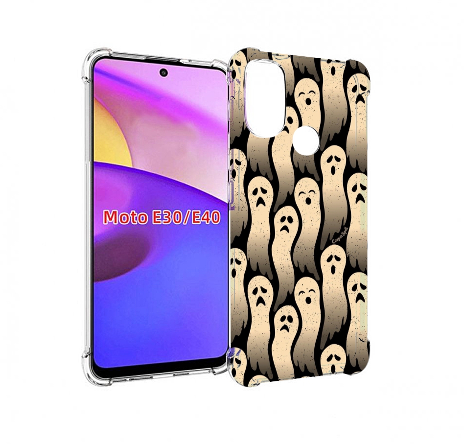 

Чехол бампер MyPads разные души для Motorola Moto E30., Прозрачный, Tocco