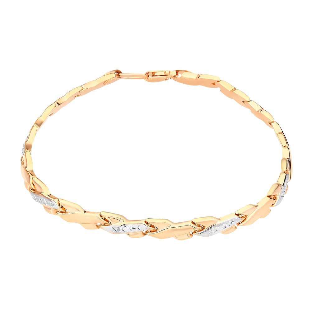 

Браслет из красного золота без вставки 18 см 585Gold 505007323, 505007323