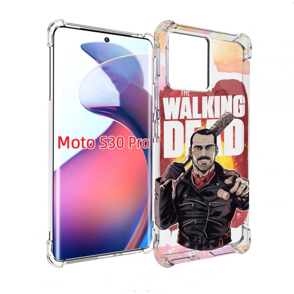

Чехол MyPads ниган-смит для Motorola Moto S30 Pro, Прозрачный, Tocco