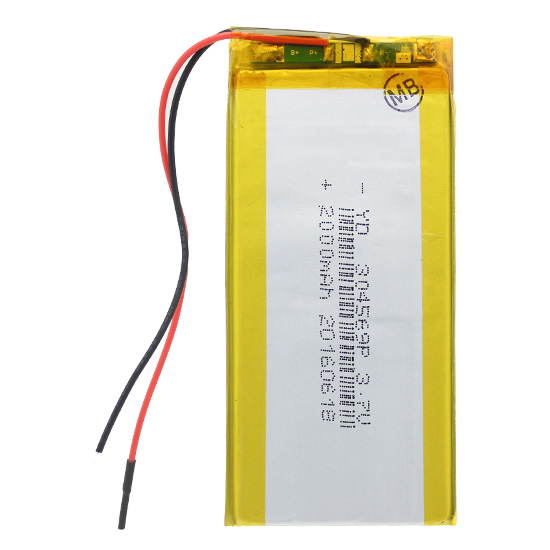 

Аккумуляторная батарея универсальная 304569p (3*45*69 mm) 3,7v Li-Pol 2000 mAh