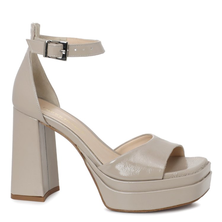 

Босоножки женские GIANNI RENZI GR978_К бежевые 40 EU, Бежевый, GR978