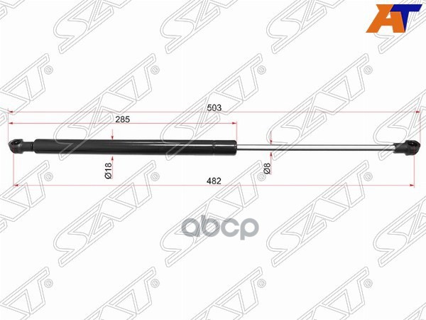 

Амортизатор Крышки Багажника Chevrolet Aveo T300 11- (Hb) Sat арт. ST-95152165