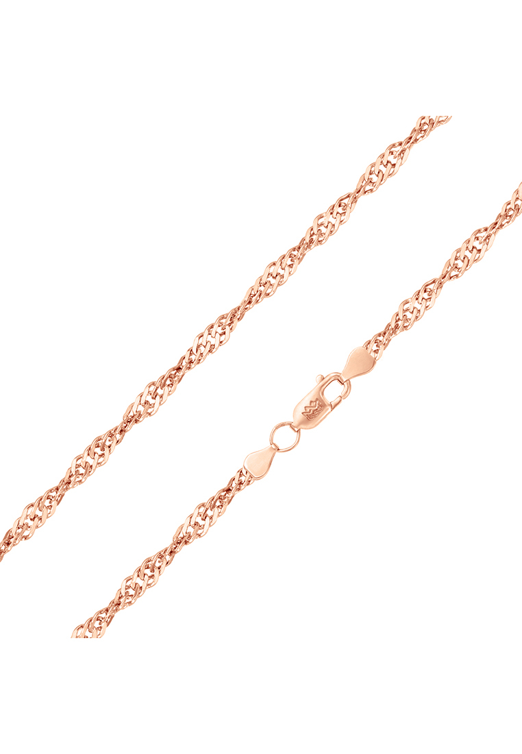

Цепочка из серебра 60 см Адамант 1054050-GP, Золотистый, 1054050-GP