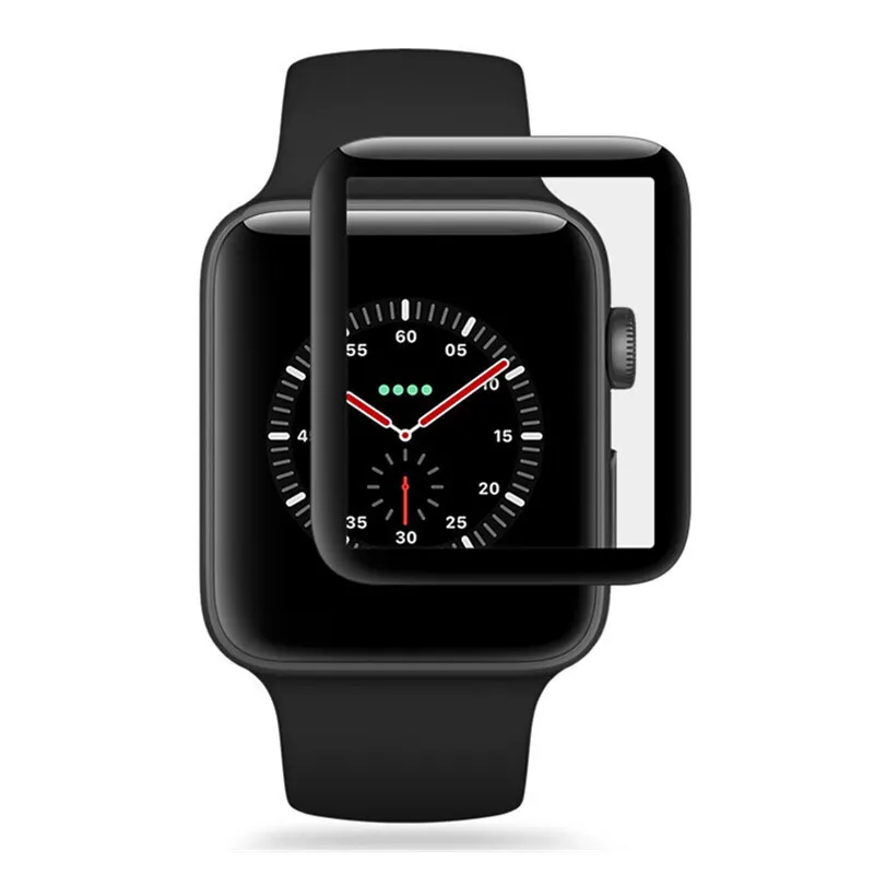 

Защитное стекло для Apple Watch (38mm), Черный