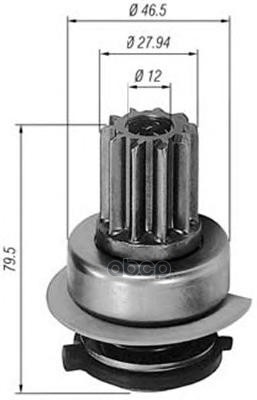 Бендикс стартера MAGNETI MARELLI 940113020291