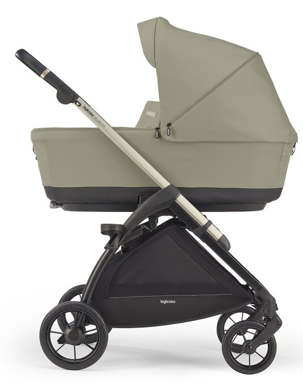 

Коляска 4 в 1 Inglesina Electa System Quattro Nolita Beige на шасси Iridium Black, Electa System Quattro
