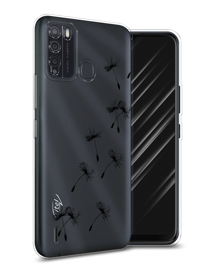 

Чехол Awog на Itel Vision 1 Pro "Летящие одуванчики", Разноцветный, 3200350-8