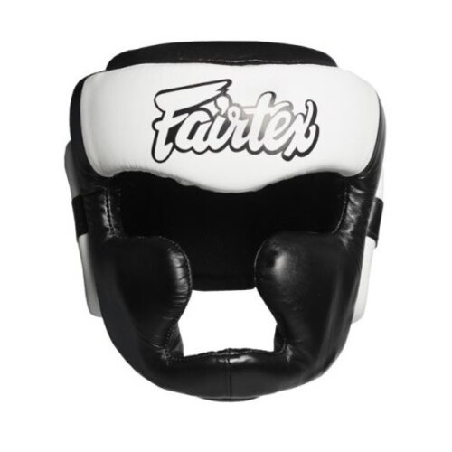 Шлем Fairtex тренировочный HG13 Черно-белый XL