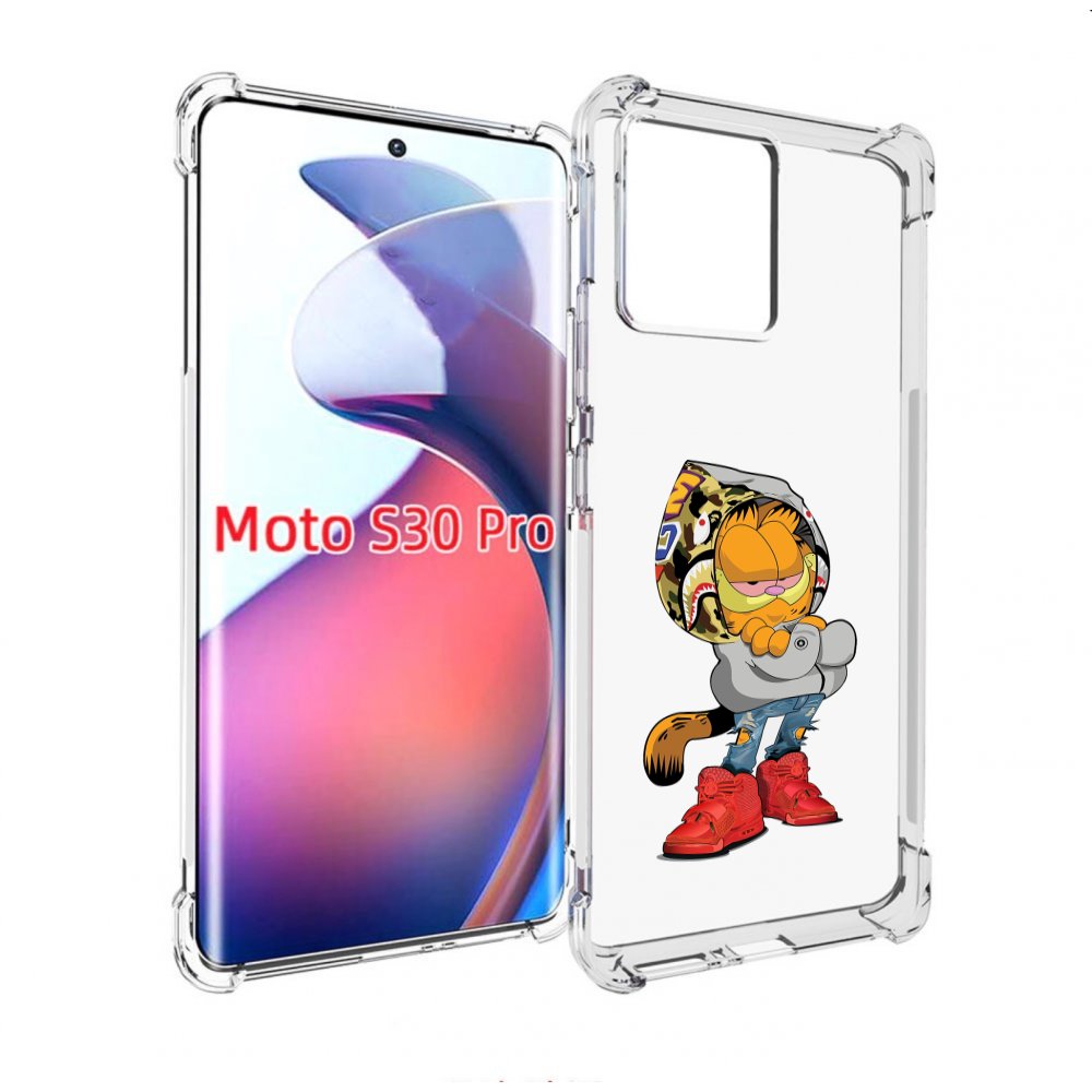 

Чехол MyPads модный-котяра детский для Motorola Moto S30 Pro, Прозрачный, Tocco