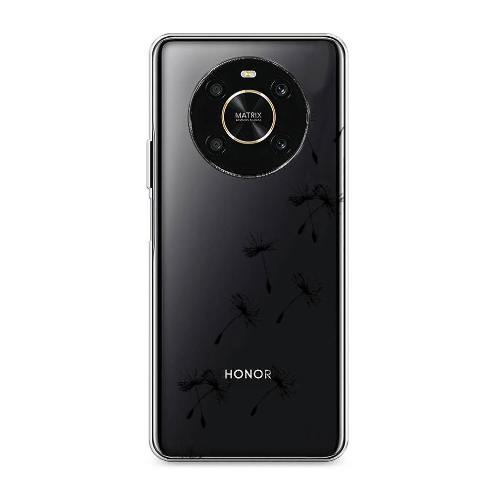 фото Силиконовый чехол "летящие одуванчики" на honor x9 awog