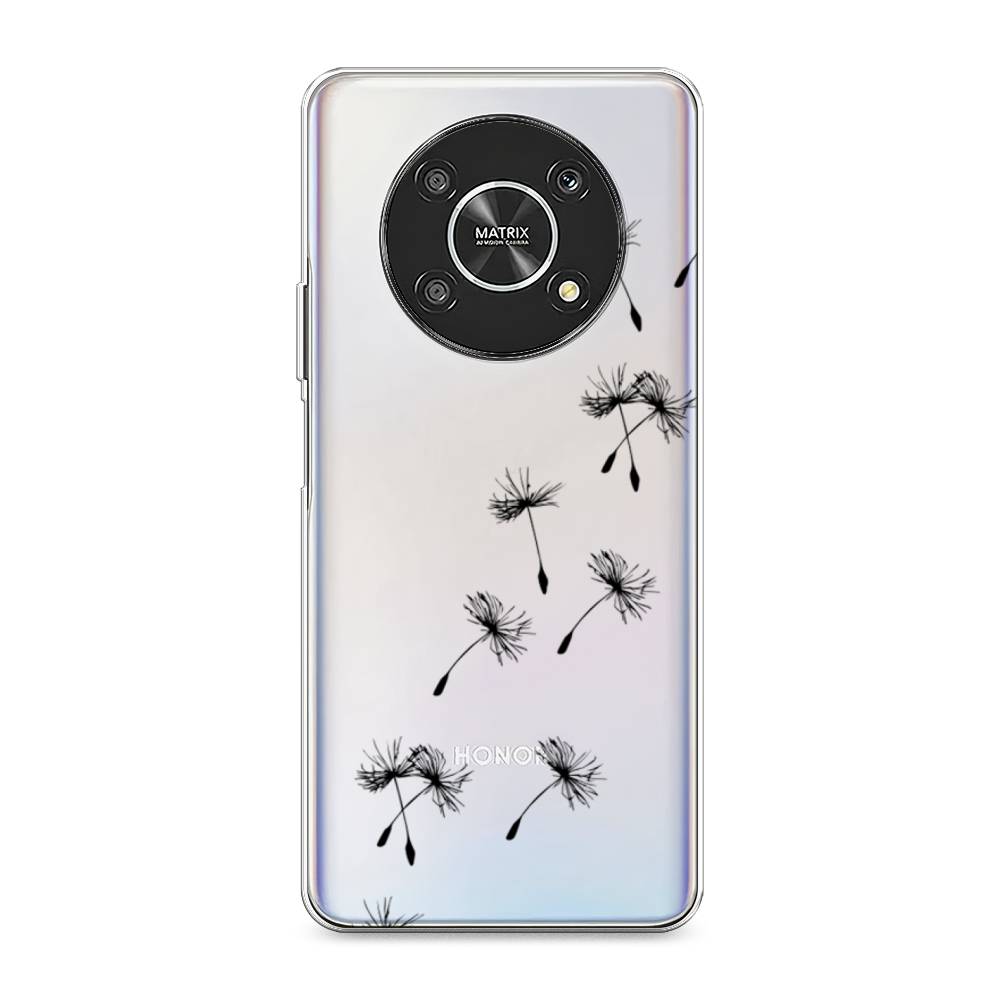 

Чехол Awog на Honor X9 4G/Magic4 Lite 4G "Летящие одуванчики", Разноцветный, 6108650-8