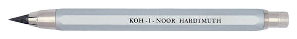 Карандаш цанговый Koh- I-Noor 5,6 мм с точилкой, серебряный корпус 100030108515 серебристый