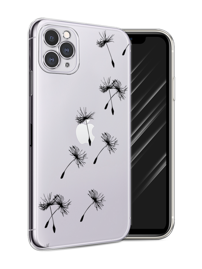 

Чехол Awog на Apple iPhone 11 Pro Max / Айфон 11 Pro Max "Летящие одуванчики", Разноцветный, 12250-8