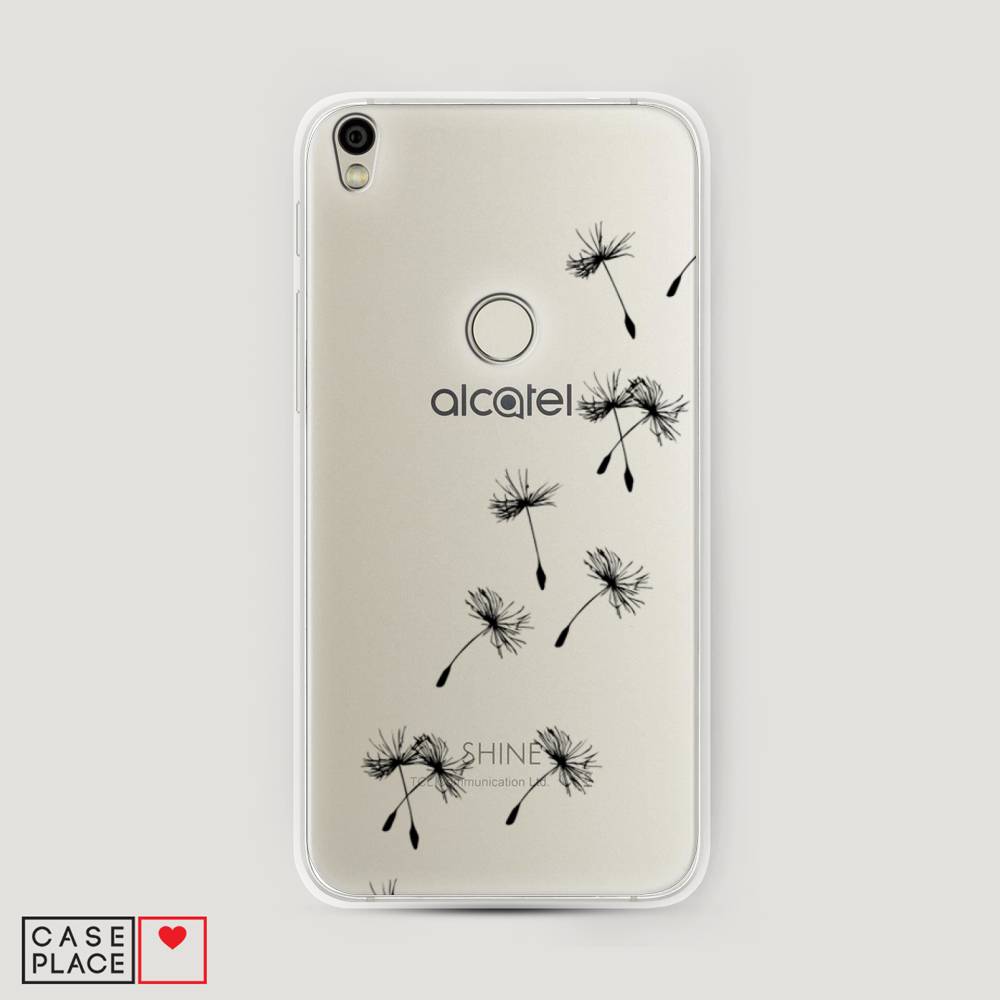 

Чехол Awog на Alcatel Shine Lite / Алкатель Shine Lite "Летящие одуванчики", 170350-8