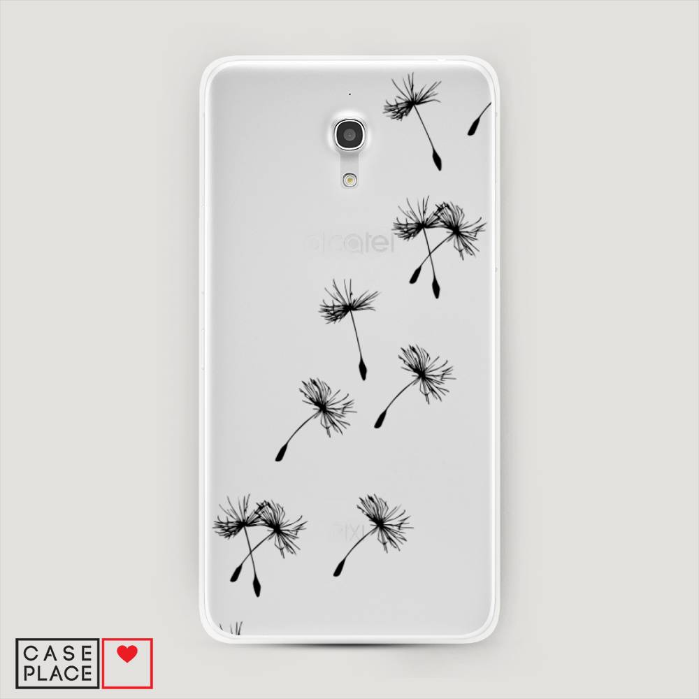 

Чехол Awog на Alcatel Pixi 4 (5) 5045D / Алкатель Pixi 4 (5) 5045D "Летящие одуванчики", 170250-8