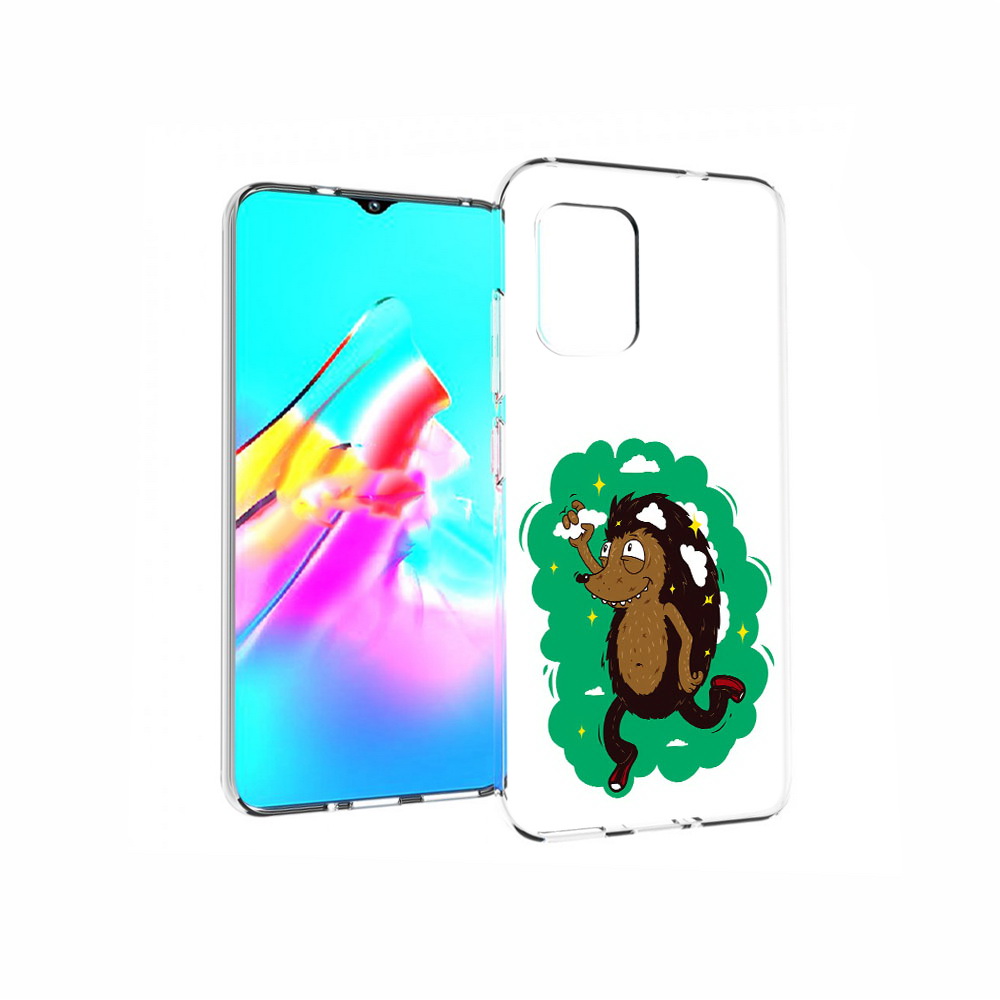 

Чехол MyPads Tocco для Asus Zenfone 8 Ежик в облаках, Прозрачный, Tocco