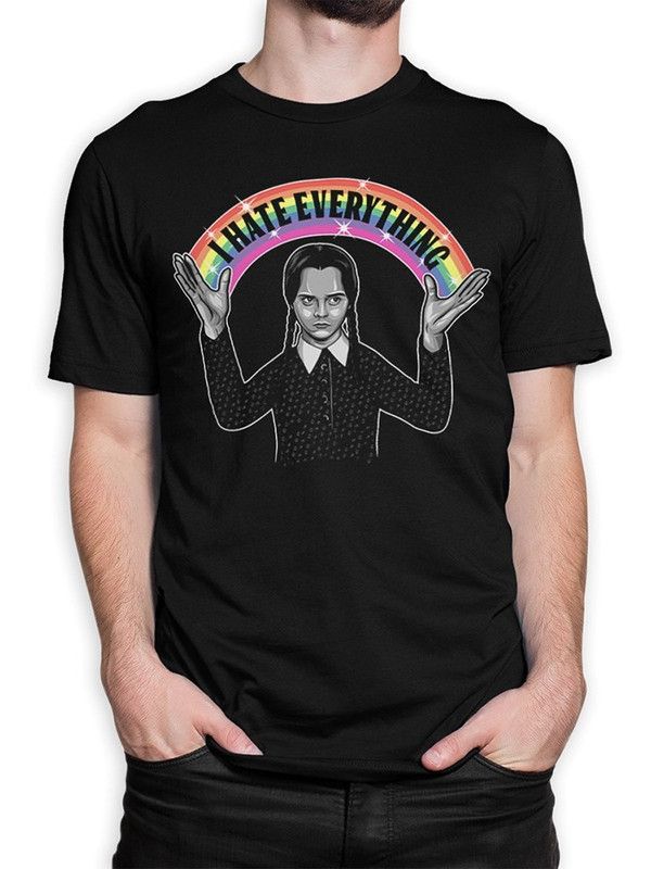 

Футболка мужская DreamShirts Studio Уэнсдэй Аддамс - Wednesday WED-66711-2 черная XL, Черный, Уэнсдэй Аддамс - Wednesday WED-66711-2