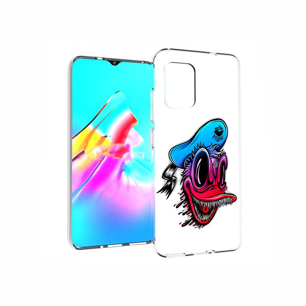 

Чехол MyPads Tocco для Asus Zenfone 8 Дональд, Прозрачный, Tocco