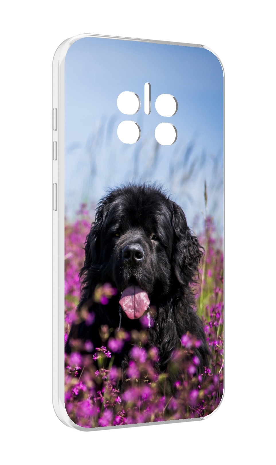 

Чехол MyPads ньюфаундлед для Doogee V11, Прозрачный, Tocco