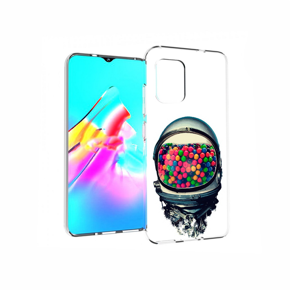 фото Чехол mypads tocco для asus zenfone 8 шлем космонавта