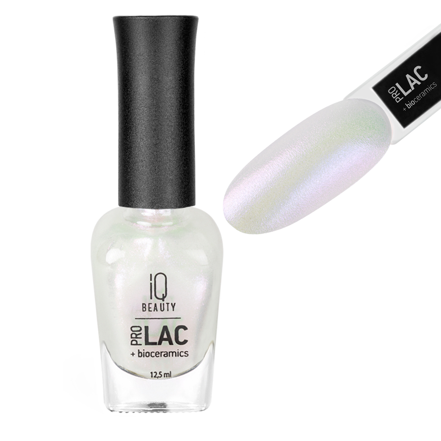 

Лак для ногтей IQ Beauty PROLAC+bioceramics 084 Mermaid, 12.5 мл, Розовый