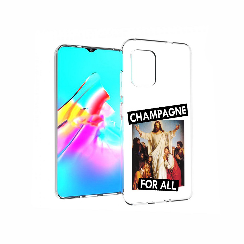 

Чехол MyPads Tocco для Asus Zenfone 8 шампанское, Прозрачный, Tocco