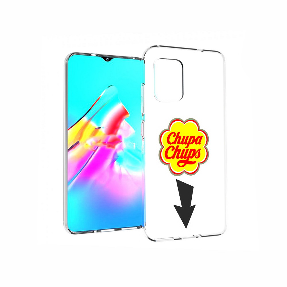 Чехол MyPads Tocco для Asus Zenfone 8 чупа чупс