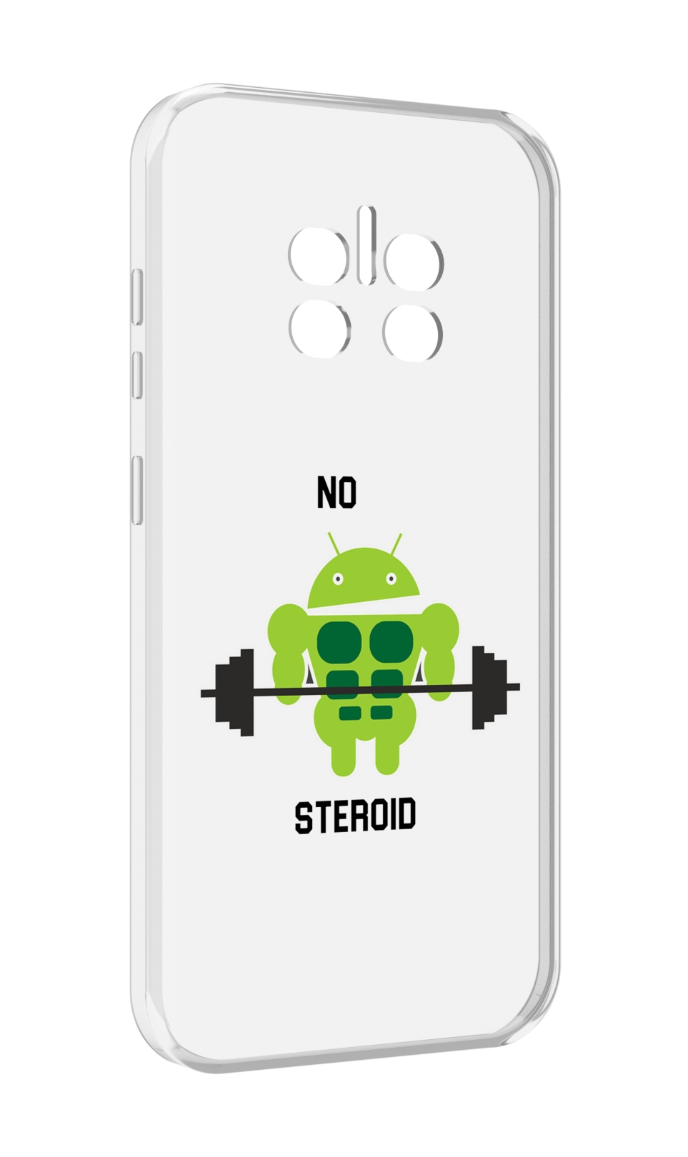 

Чехол MyPads нет-стероидам для Doogee V11, Прозрачный, Tocco