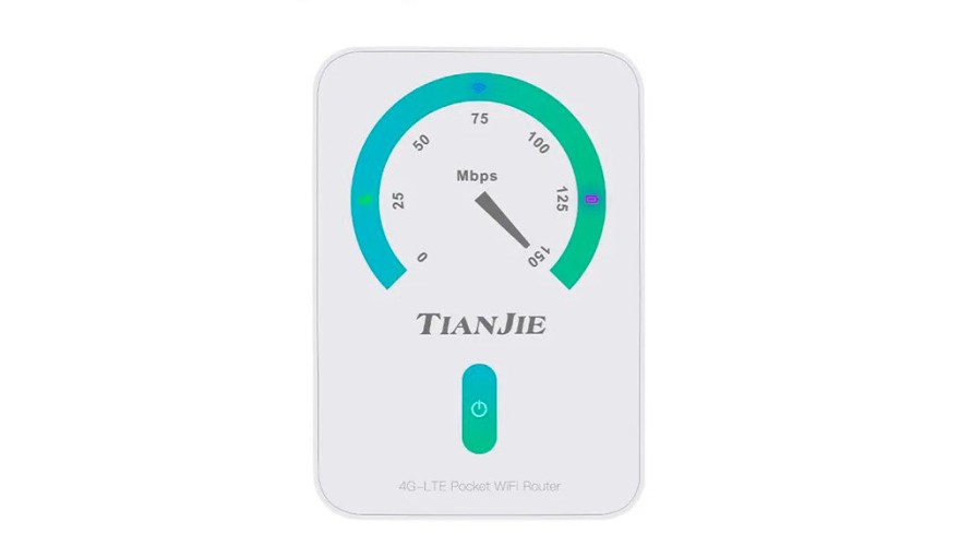 

Wi-Fi роутер TIANJIE MF906-3 с LTE-модулем белый, MF906-3