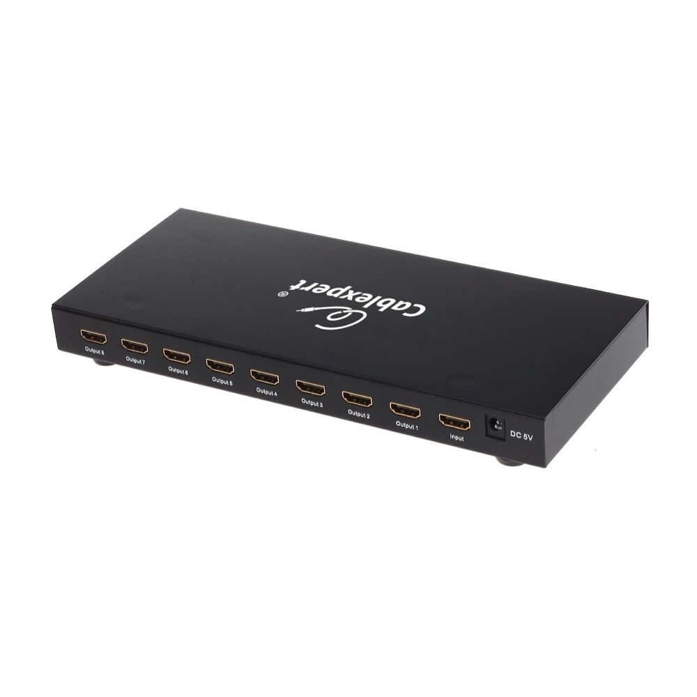 Разветвитель CableExpert HDMI splitter, 8 ports DSP-8PH4-001