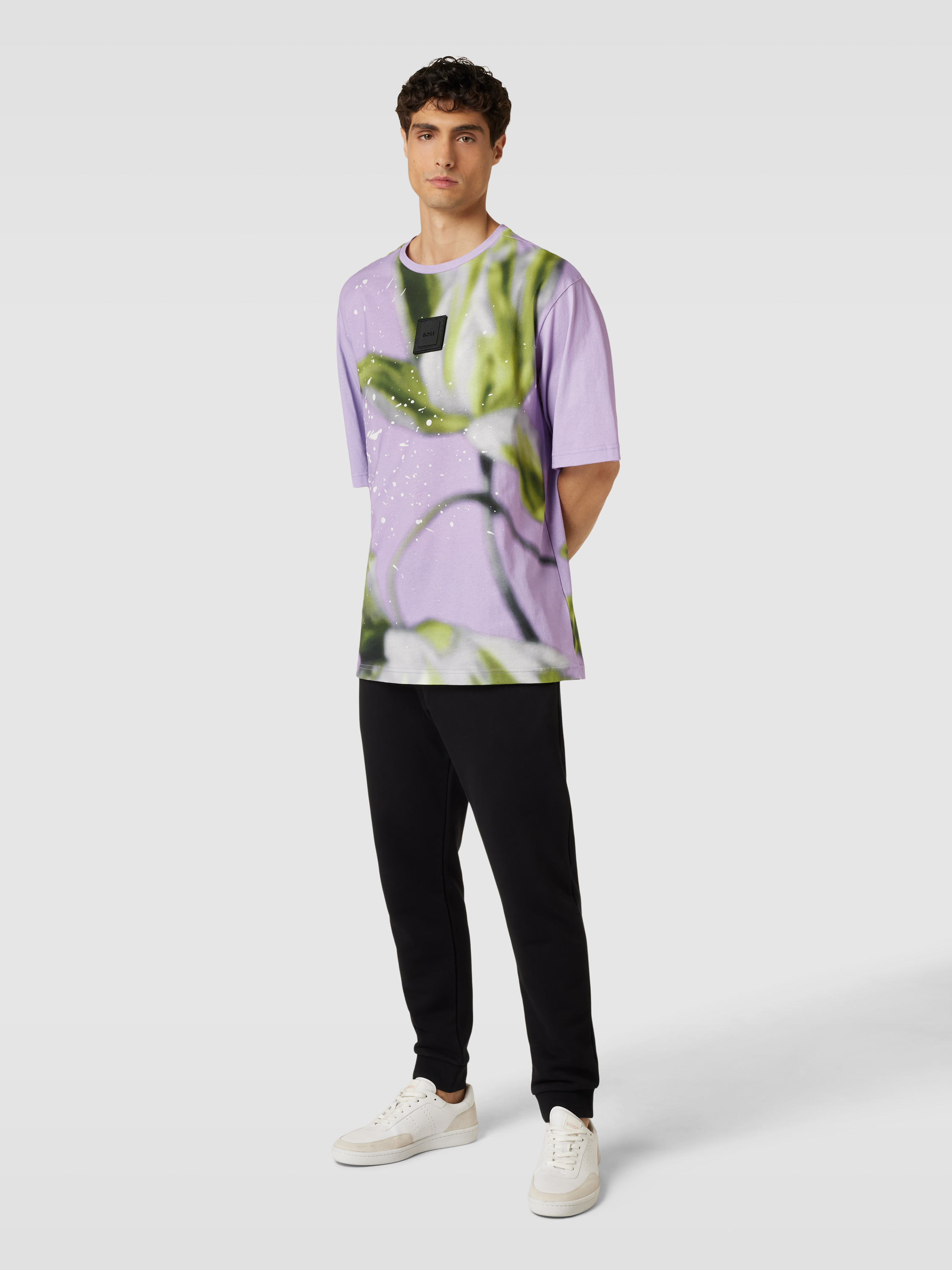 

Футболка мужская BOSS 1743697 фиолетовая 2XL доставка из-за рубежа, Фиолетовый, 1743697
