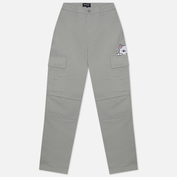 

Брюки мужские Ripndip Peeking Nermal Cargo серые 32, Peeking Nermal Cargo
