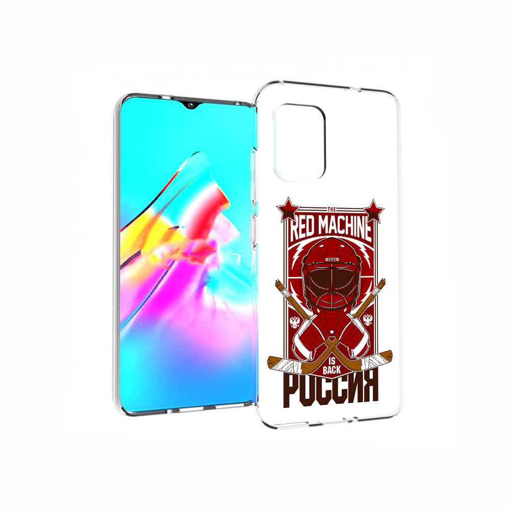 

Чехол MyPads Tocco для Asus Zenfone 8 хоккей россия, Прозрачный, Tocco
