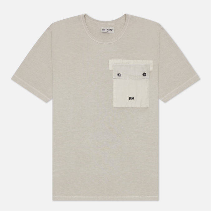 

Футболка мужская Left Hand Sportswear Patch Pocket бежевая L, Patch Pocket