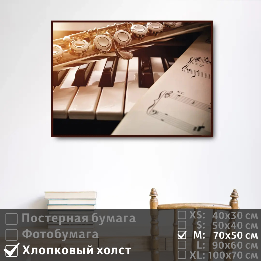

Постер на холсте ПолиЦентр Для музыкантов 70х50 см, ДляМузыкантов