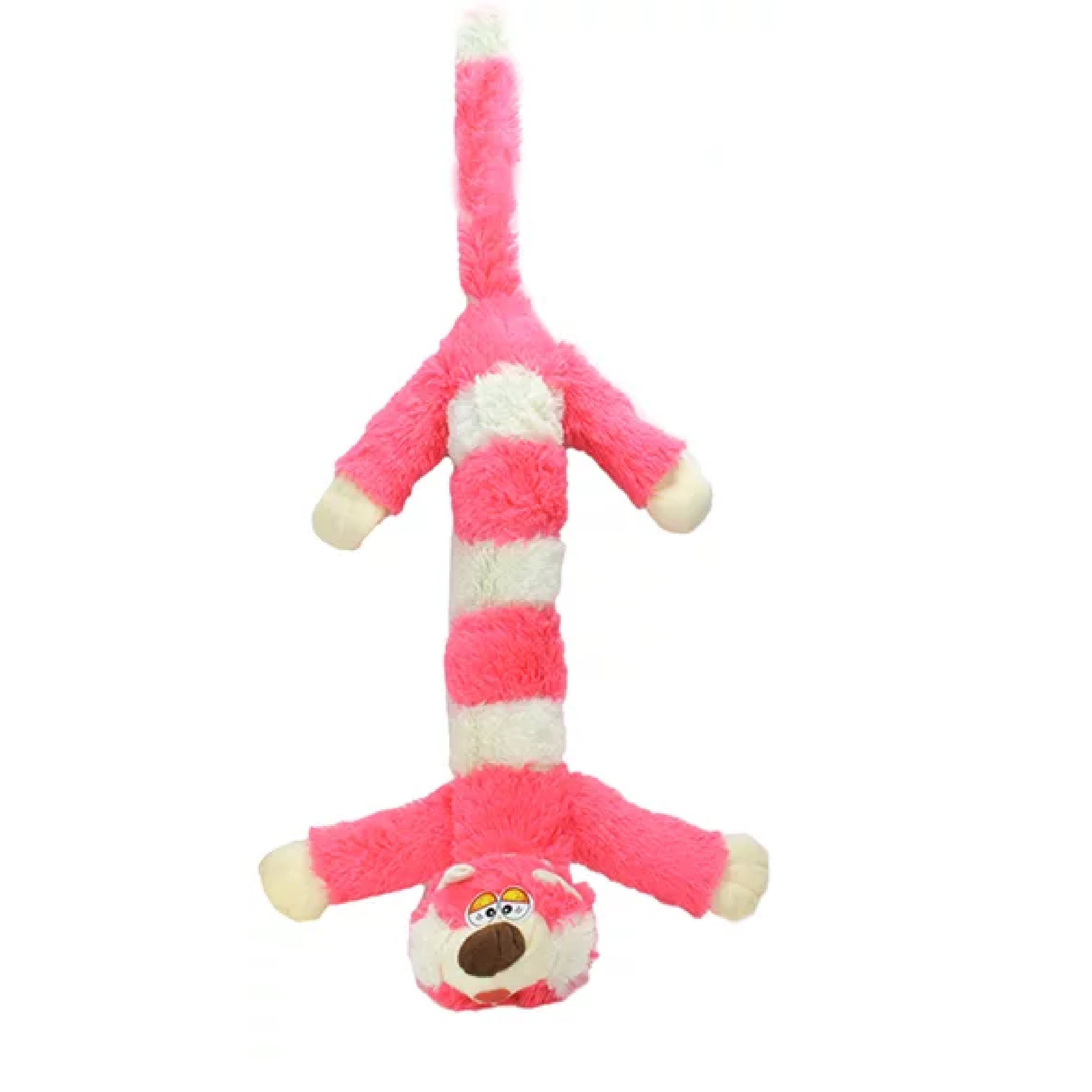 Мягкая игрушка La-LaLand Кот багет, розовый, 90 см